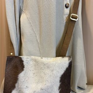 Cowhide Crossbody Bag